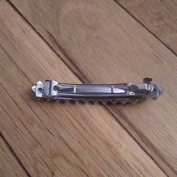 Swarovski Style Crystal Hair Barrette - Picture 2 of 2